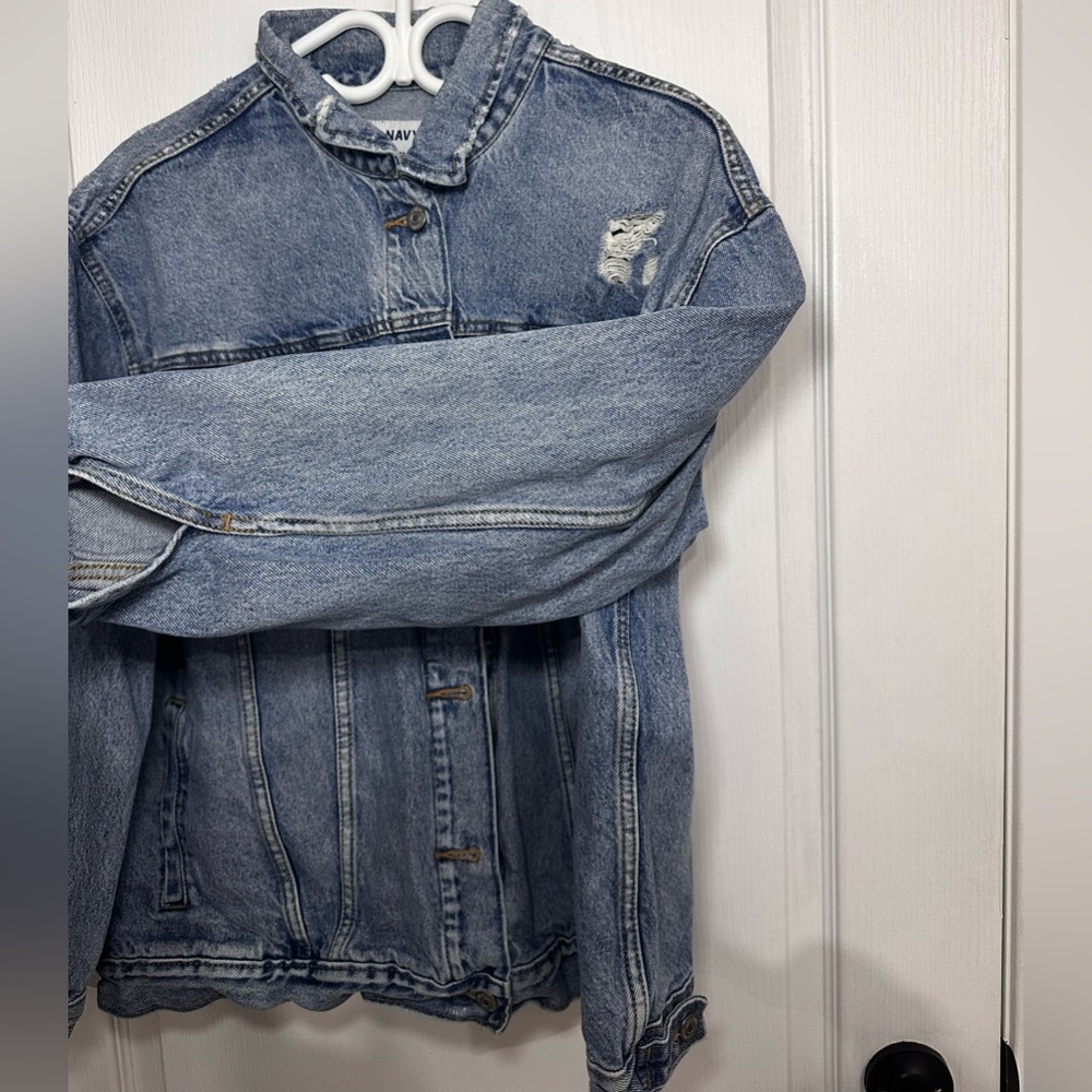 Old Navy Blue Denim Jacket - XL - Picture 2 of 7